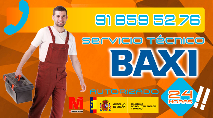 servicio técnico calderas Baxi en El Escorial