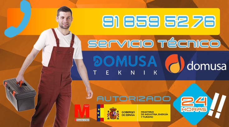 servicio técnico calderas Domusa en Galapagar